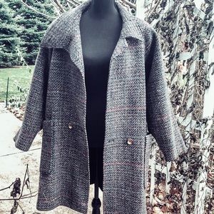 Vintage Multi-color Wool coat